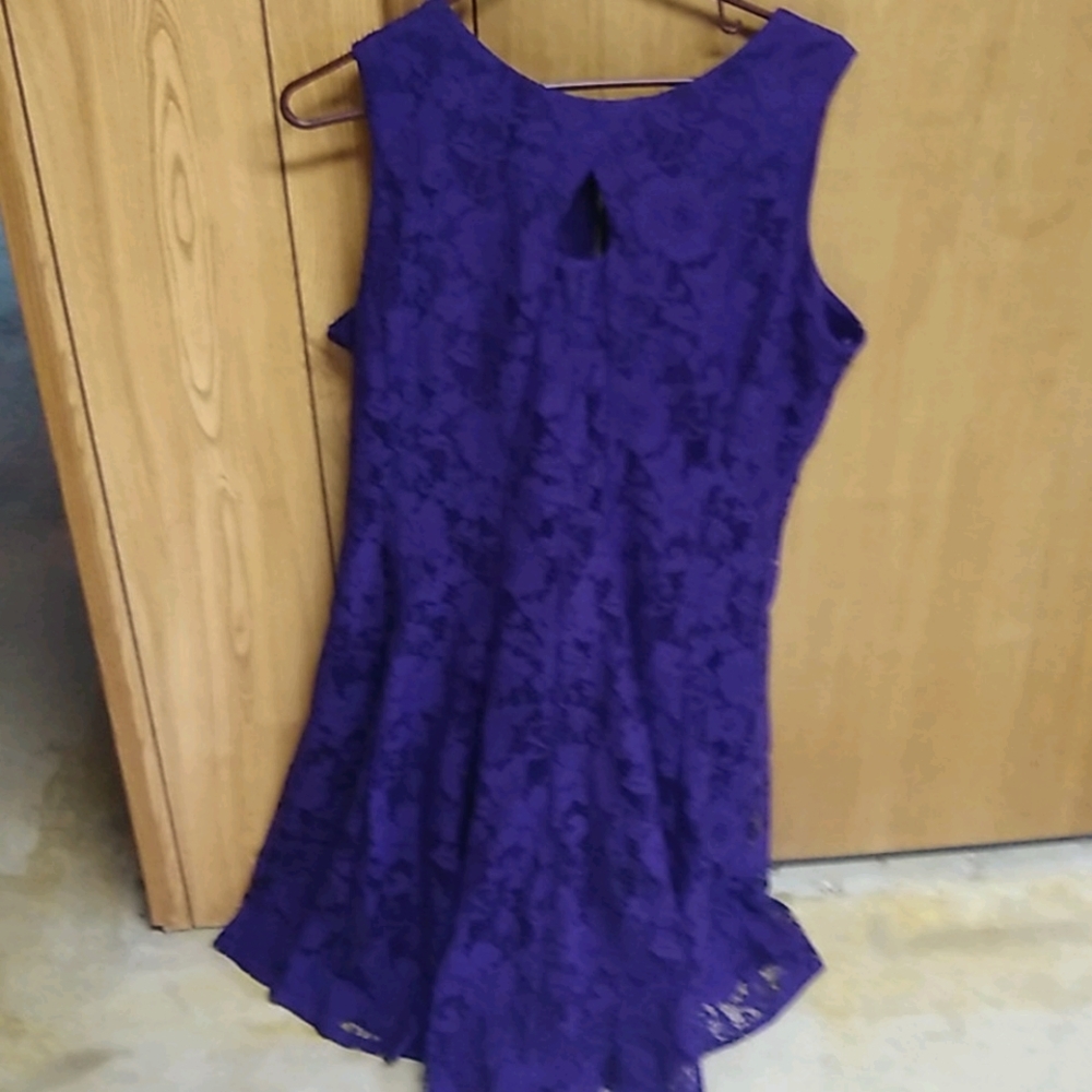 Purple dress